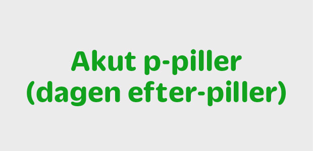 Akut p-piller