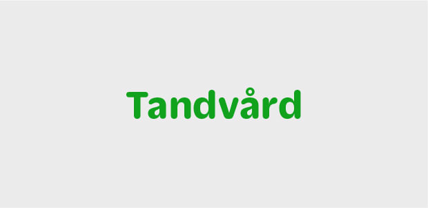 Tandvård