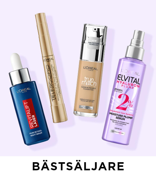 L'Oreal Paris bästsäljar produkter