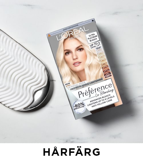 L'Oréal Paris Hårfärg,Preference Ultra Platinum. Platinablond nyans med L'Oréals innovativa blonderingsteknologi Préférence. 