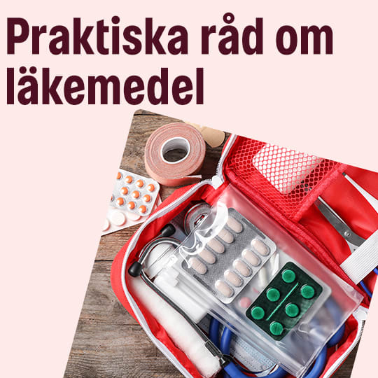 Få praktiska råd om läkemedel genom att klicka här