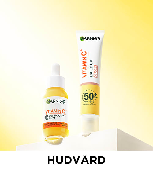 GARNIER SKINACTIVE VITAMIN C GLOW BOOST SERUM pipett flaska. 3.5% C Niacinamide + Vitamin C + Salicylic Acid