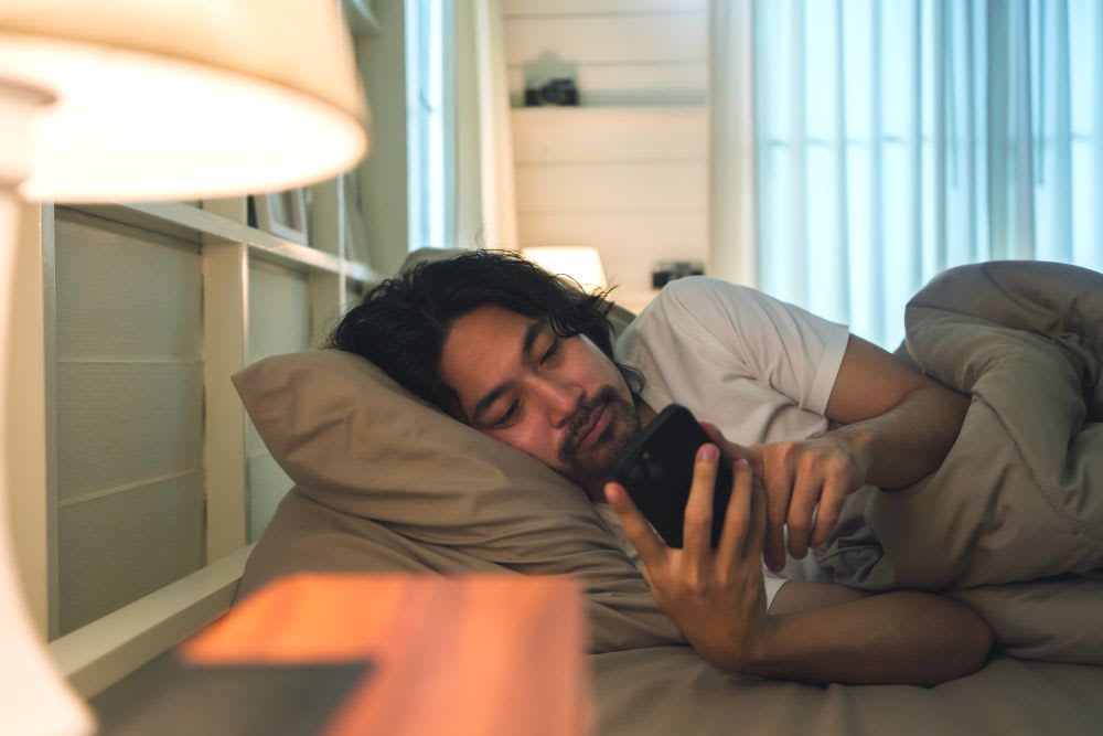 Person som inte kan sova