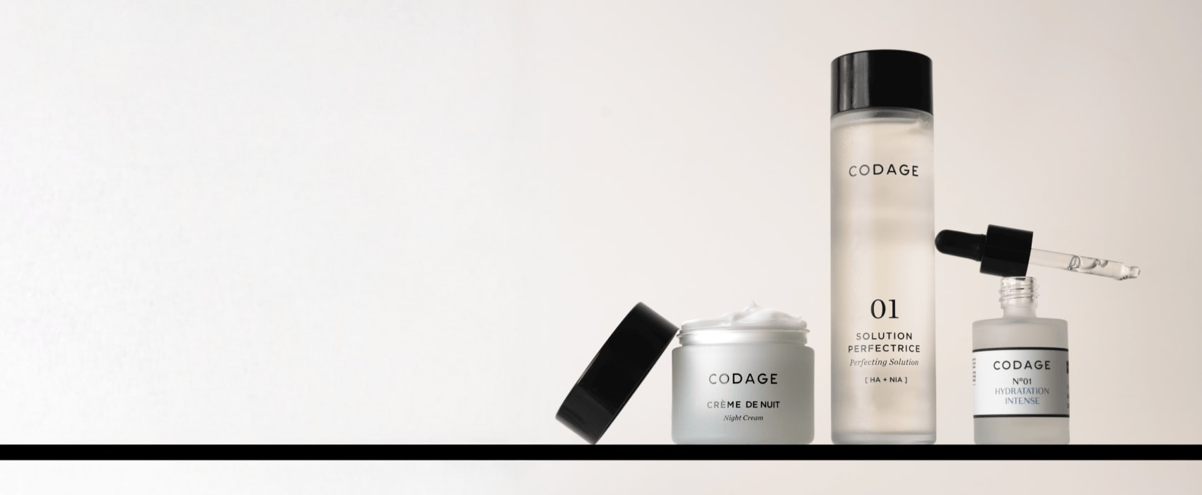 Bilder som visar produkter från Codage Paris