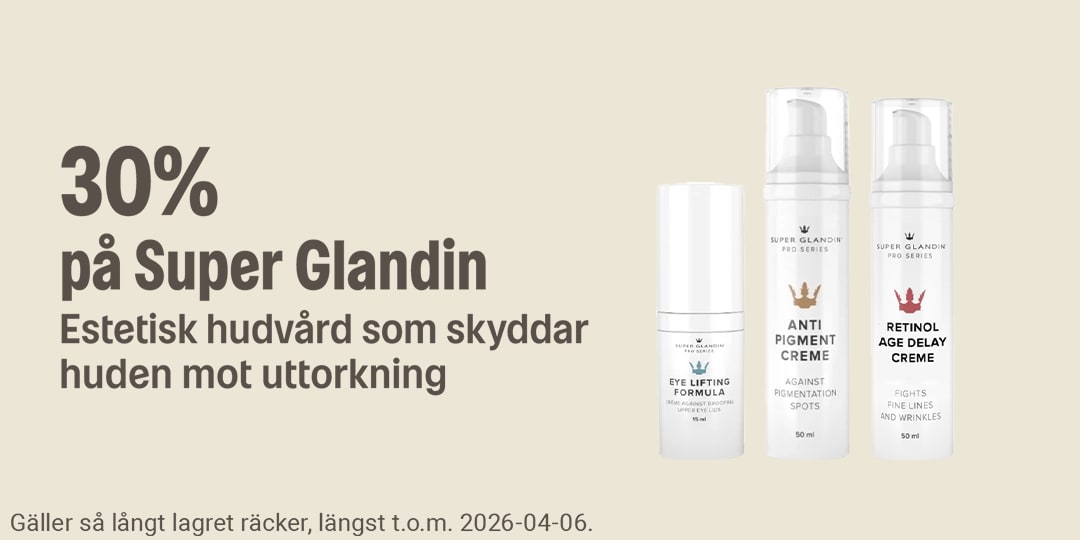 30% på Super Glandin